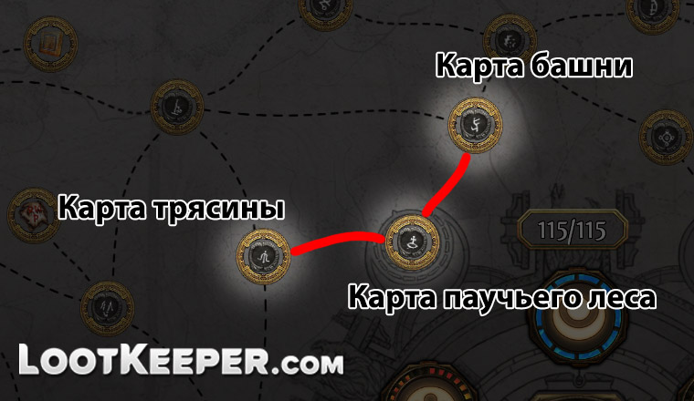 Принцип выпадения карт пое
